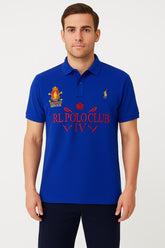 Men’s Royal Blue Polo Club Polo Tee